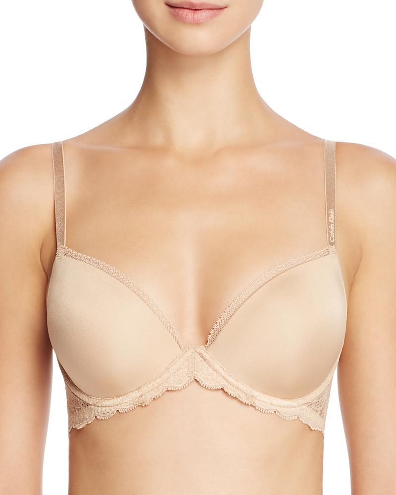 Calvin Klein Seductive Comfort Lace Demi Lift Convertible Bra Product Image