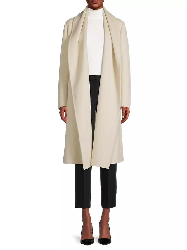 Yael Wool-Blend Belted Coat Product Image