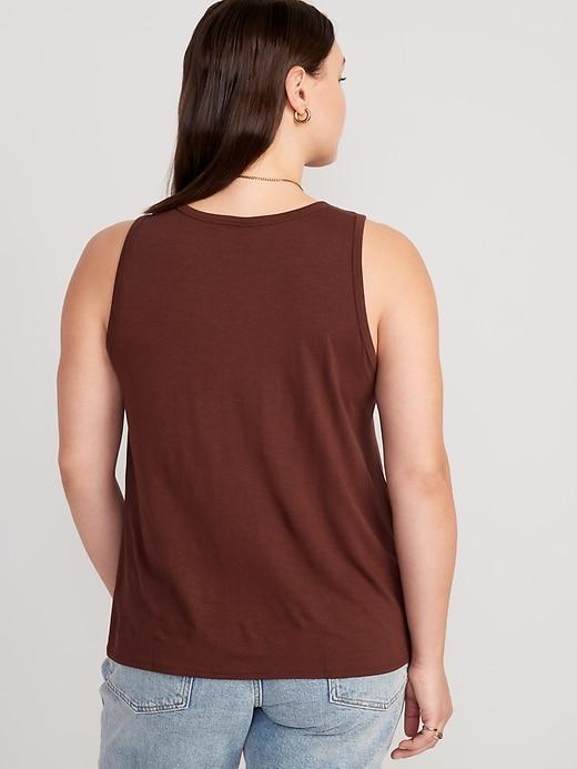 Luxe Sleeveless Shine Top Product Image