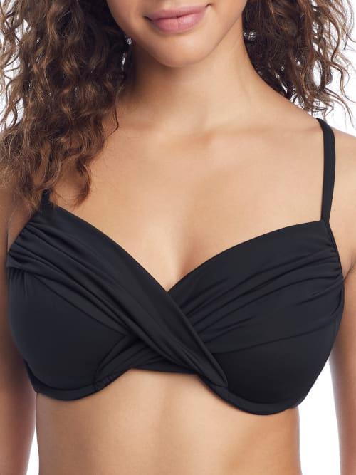 Sunsets Crossroads Underwire Top (D-DD Cups) (Black) Women's Swimwear Product Image