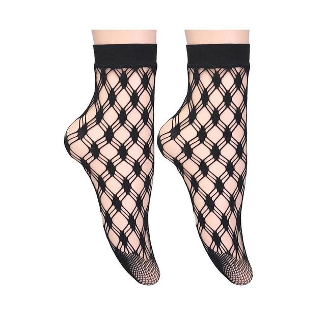 Stems Lattice Fishnet Ankle Socks Product Image