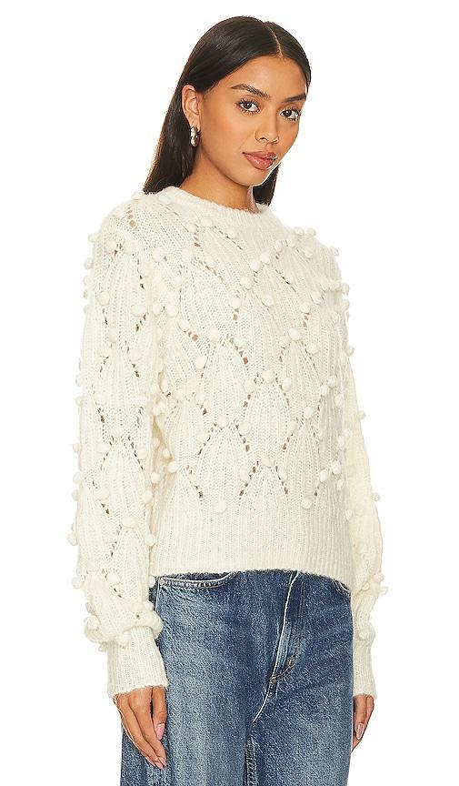 ASTR the Label Lexi Sweater in Cream. Size S. Product Image