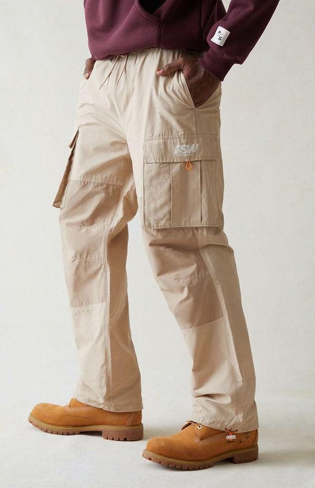 PacSun Mens Tan Baggy Cargo Pants Product Image