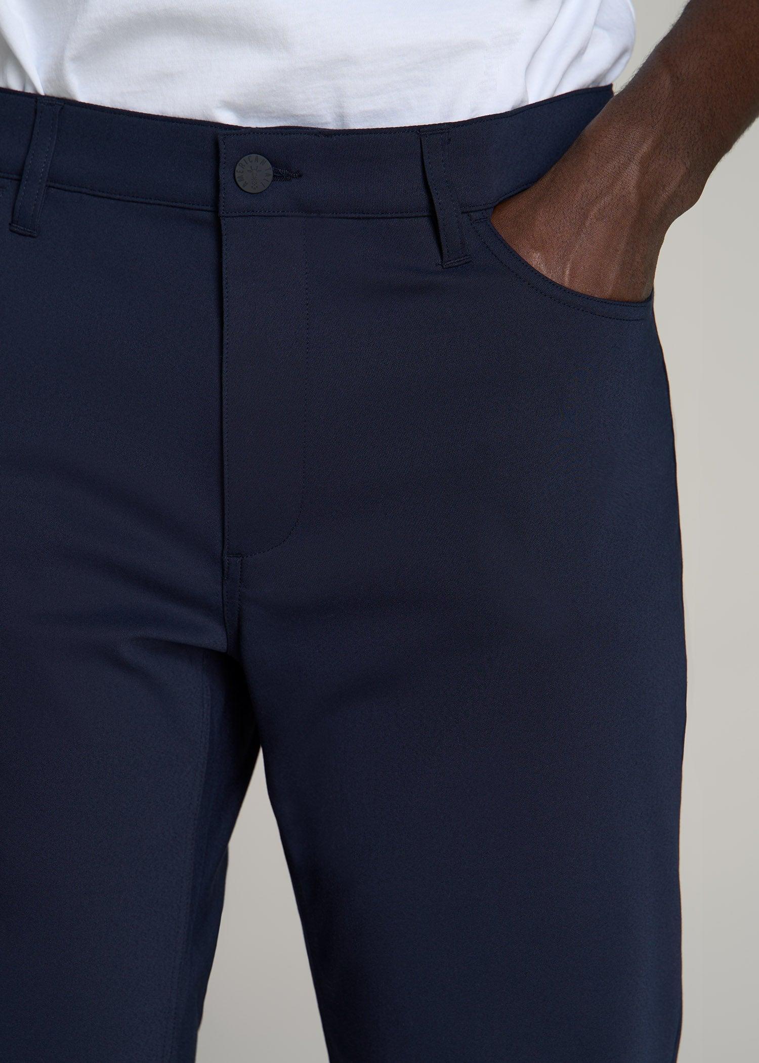 365 Stretch 5-Pocket TAPERED Pants for Tall Men in Evening Blue Male Product Image