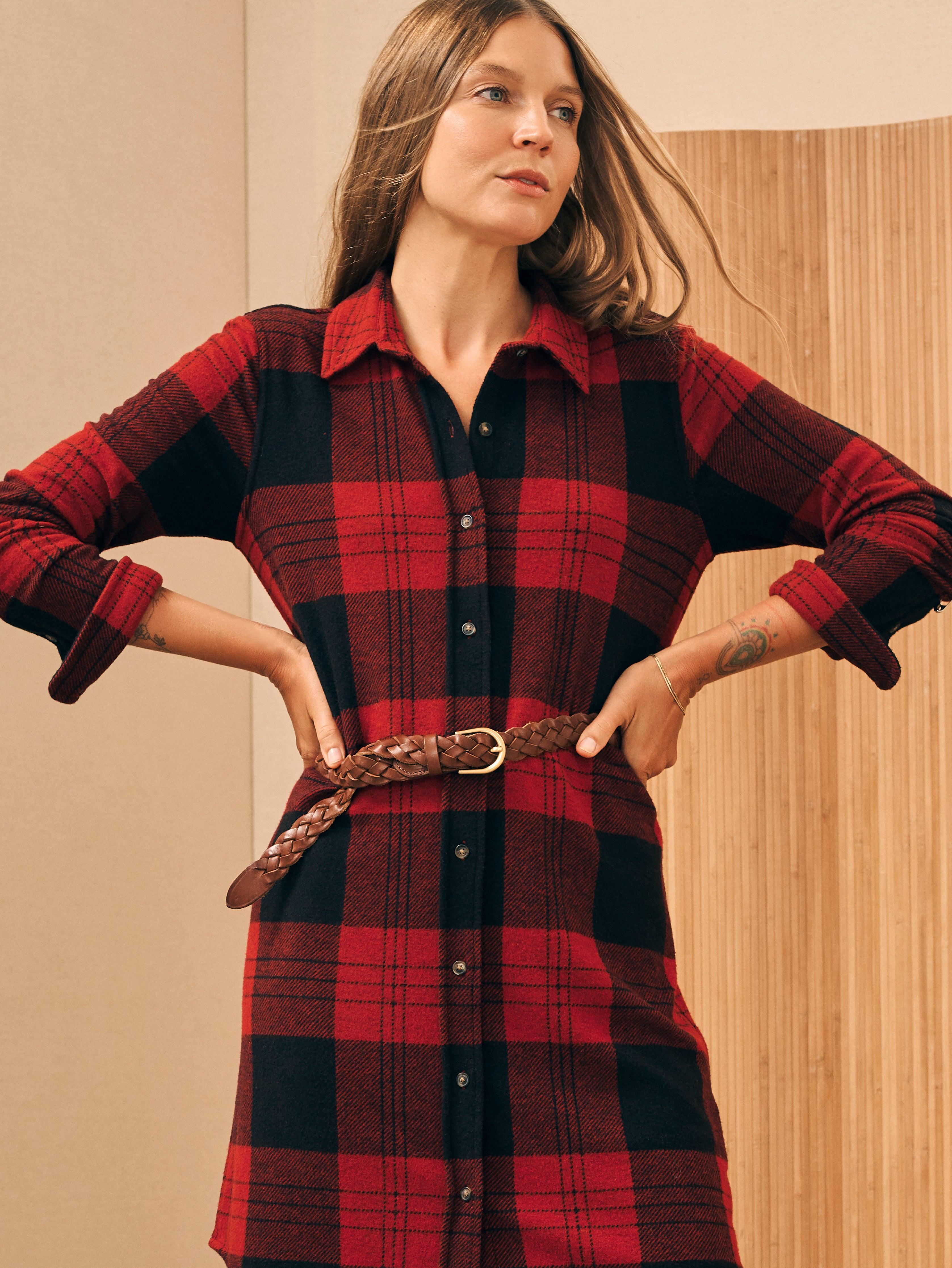 Legend™ Sweater Dress - Orchard House Plaid Female Product Image