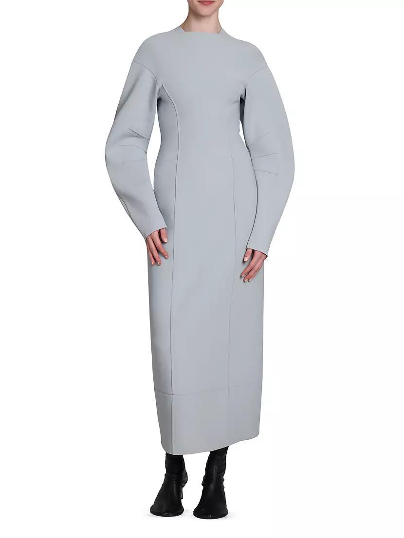 Sculpted Long-Sleeve Sweaterdress Product Image