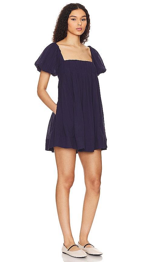 Free People free-est Marina Tie Back Cotton Crinkle Babydoll Dress Product Image