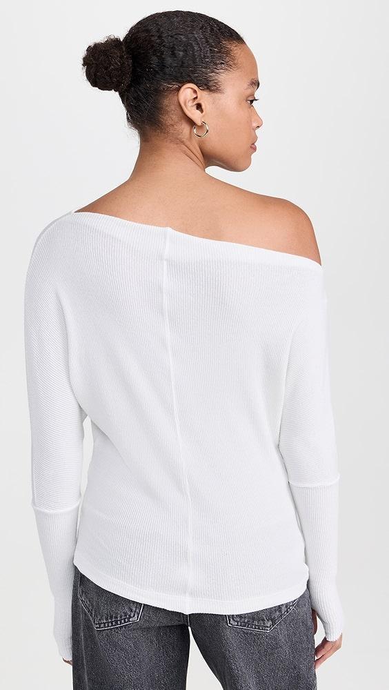 Enza Costa Sweater Knit Slouch Top | Shopbop Product Image