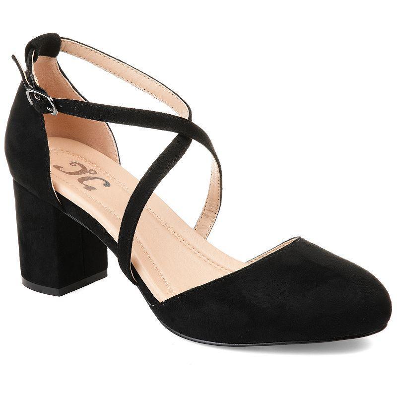 Journee Collection Womens Foster Wide Pump Product Image