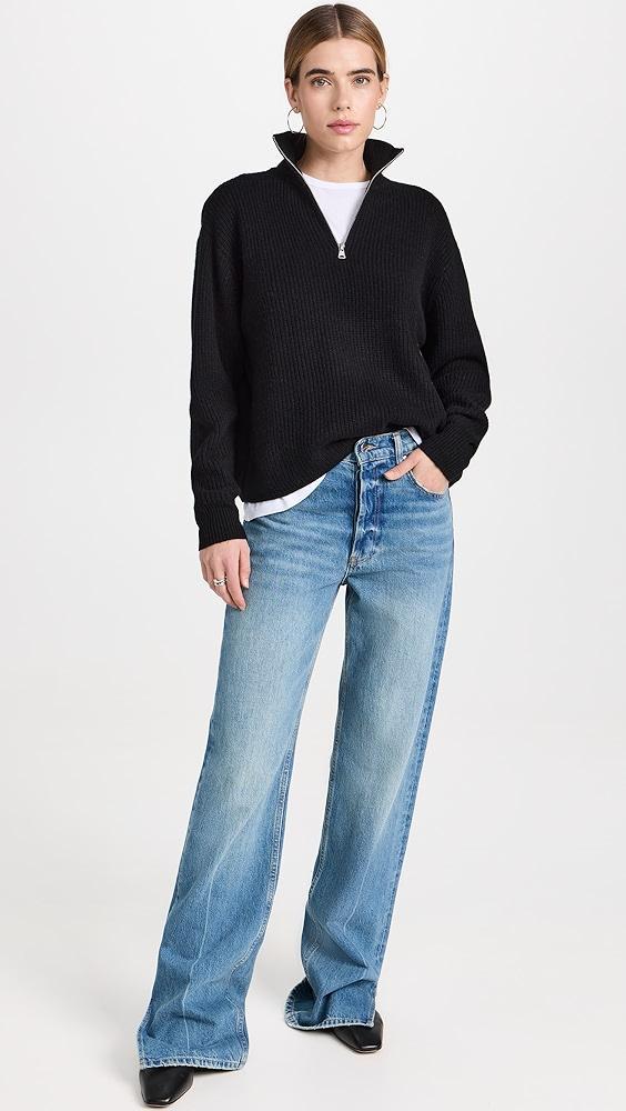 Jenni Kayne Cashmere Half Zip | Shopbop Product Image