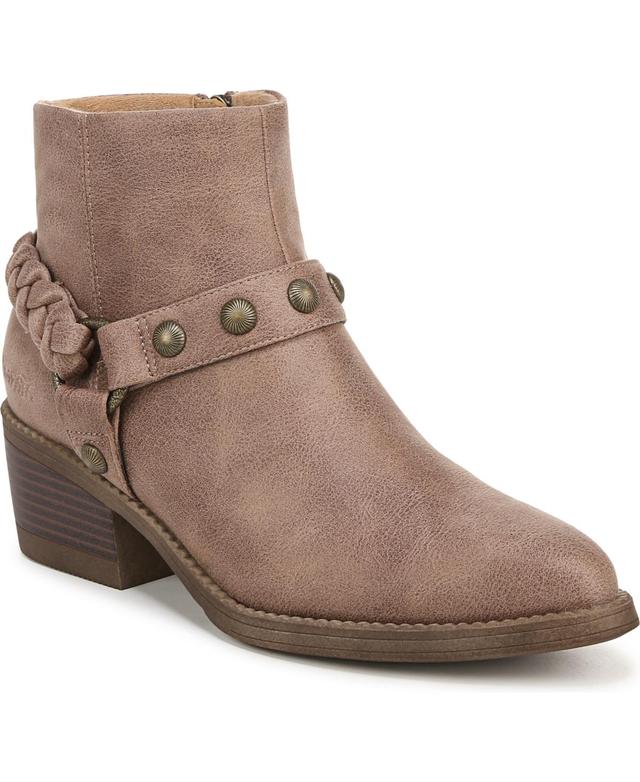 Blowfish Malibu Womens Road Trip Almond Toe Block Heel Booties Product Image