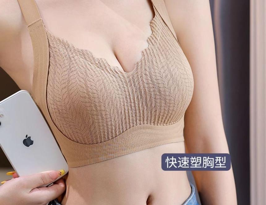 Plain Seamless Wireless Bra Product Image