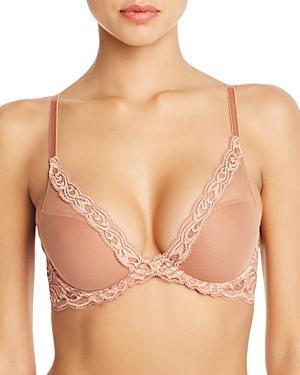 Womens Feathers Plunge T-Shirt Bra Product Image