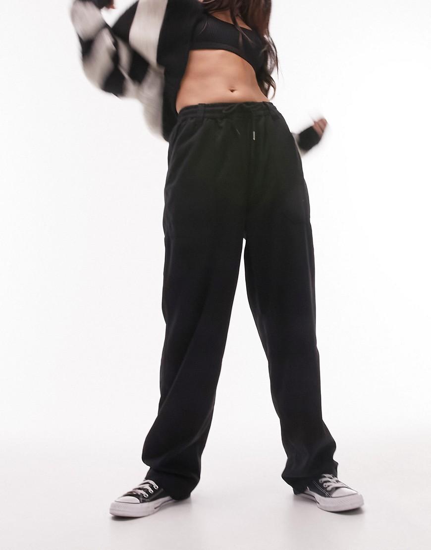 Topshop slouchy straight leg pants Product Image