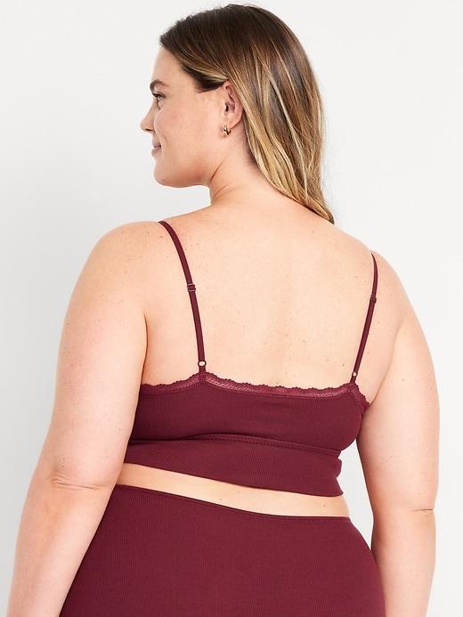 Longline Waffle Bralette Product Image