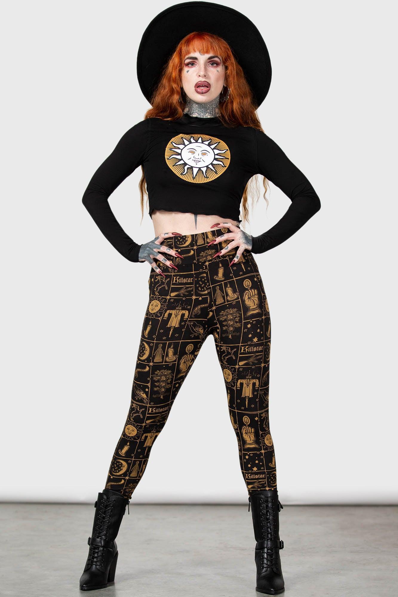 Folk Horror Leggings Female Product Image