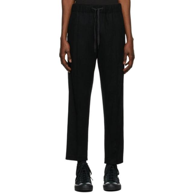 Black Wool Andrew Lounge Pants Product Image