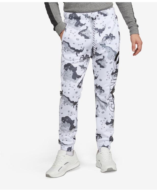 Mens Big and Tall Concealed Camo Fleece Joggers Product Image