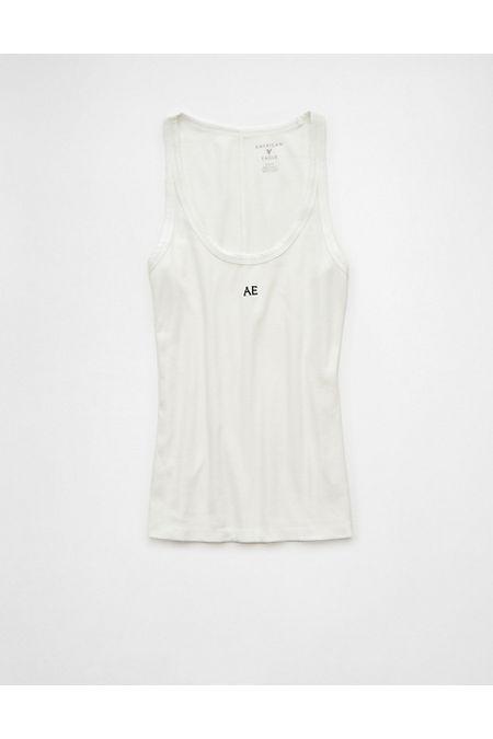 AE Embroidered Tank Top Womens Product Image