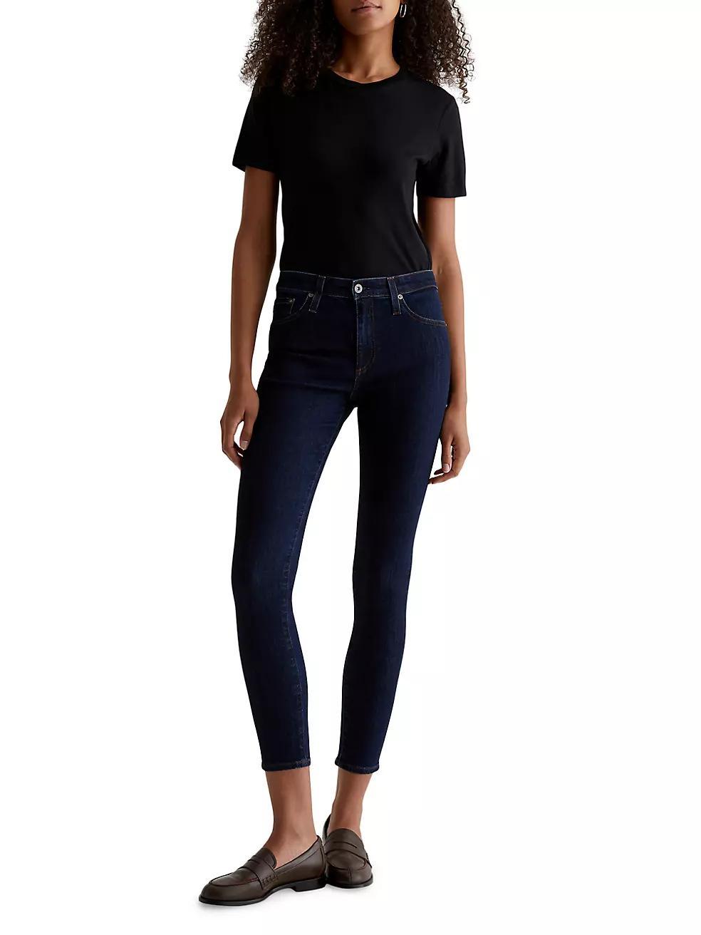 Farrah High-Rise Stretch Skinny Jeans Product Image