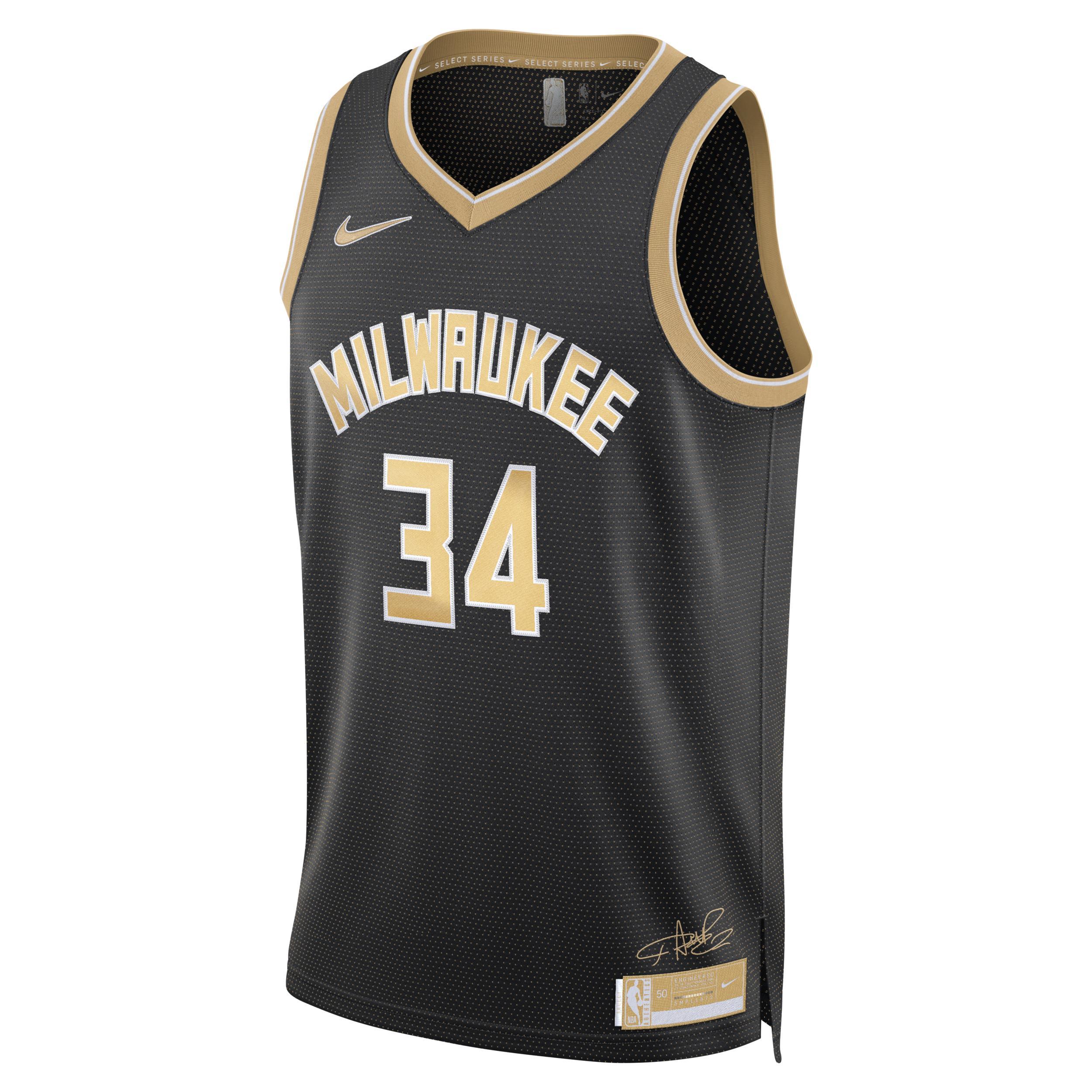 Giannis Antetokounmpo Milwaukee Bucks 2024 Select Series Nike Men's Dri-FIT NBA Swingman Jersey Product Image