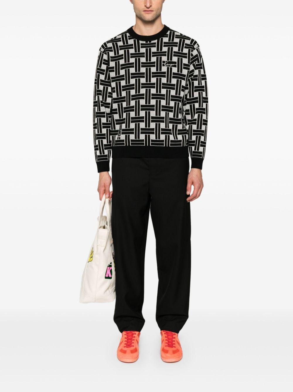 patterned-jacquard jumper Product Image