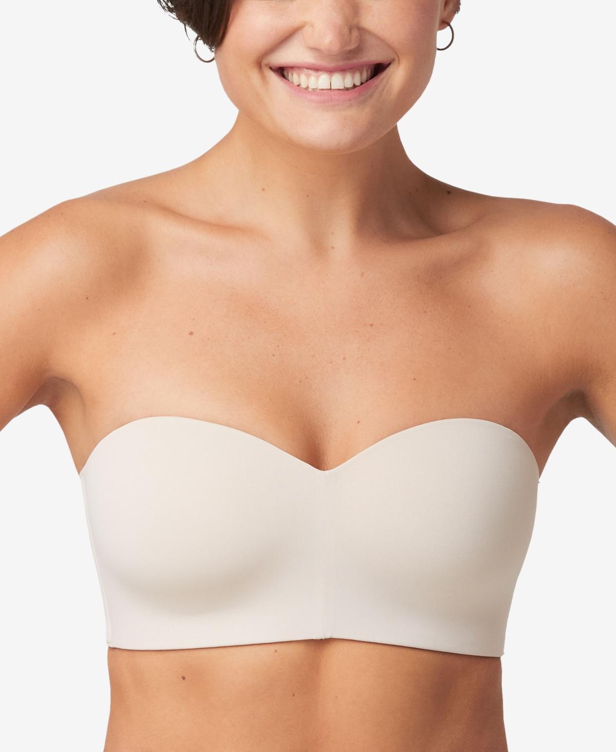 Maidenform Womens Pure Comfort Wireless Strapless Bandeau Bra DM7685 Product Image