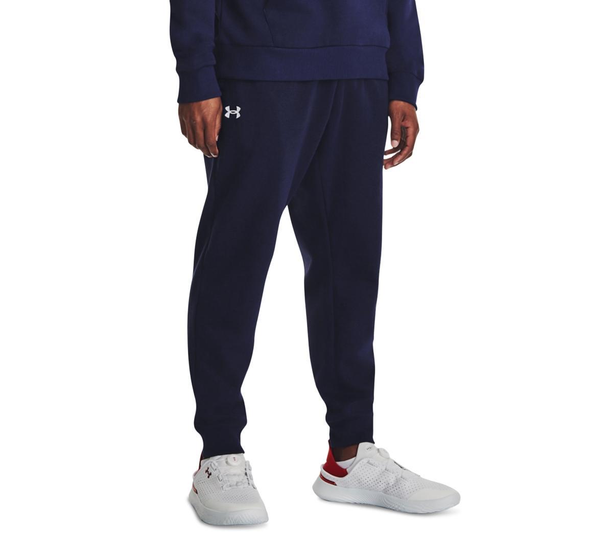 Under Armour Mens Rival Tapered-Fit Fleece Joggers Product Image