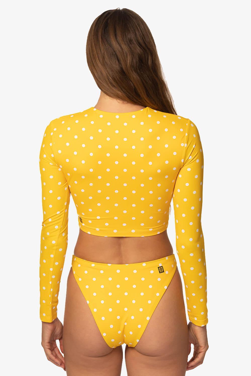 Taranaki Long Sleeved Crop Cut-Out Rashie - Itsy Bitsy Female Product Image