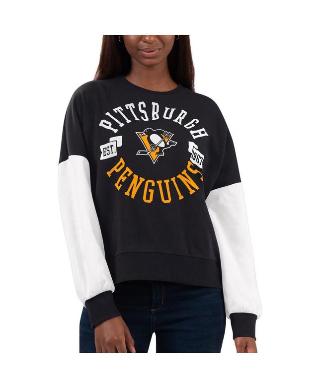 Womens G-III 4Her by Carl Banks Pittsburgh Penguins Team Pride Pullover Sweatshirt Product Image