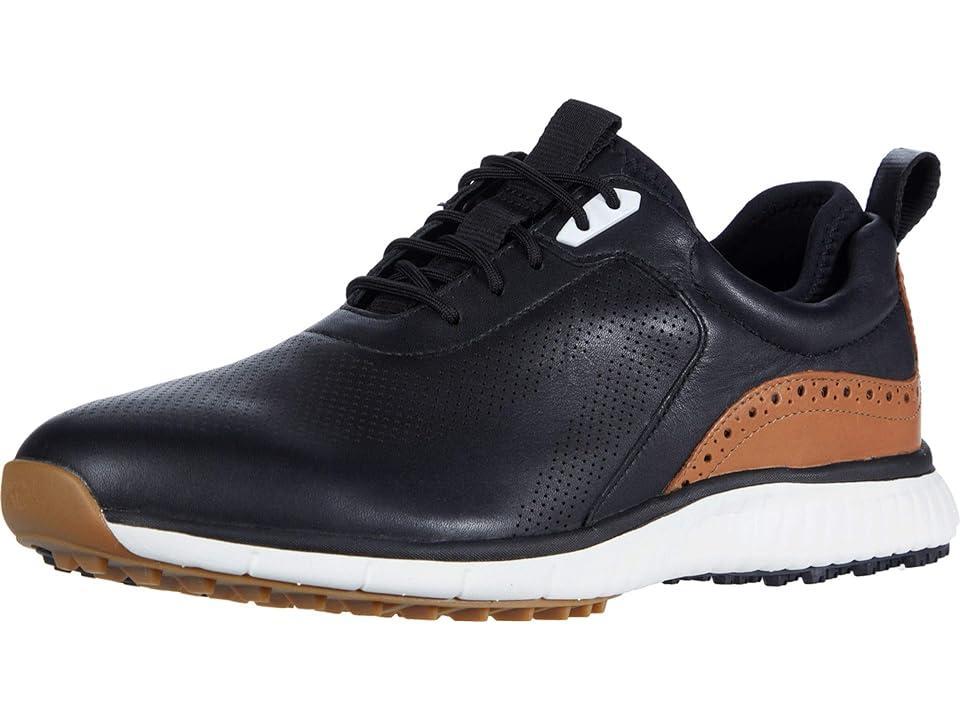 Johnston  Murphy Mens H1-Luxe Hybrid XC4 Waterproof Leather Golf Sneakers Product Image