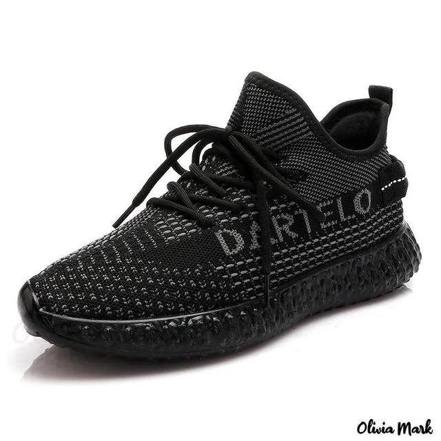 Olivia Mark – Breathable Casual Running Mesh Sneakers Product Image