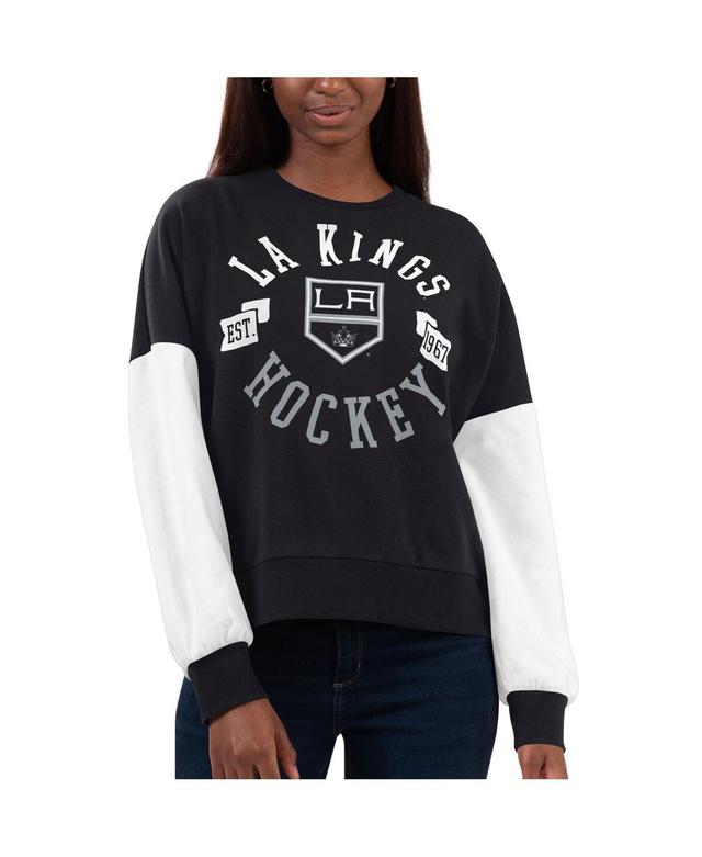 Womens G-III 4Her by Carl Banks Black Los Angeles Kings Team Pride Pullover Sweatshirt Product Image