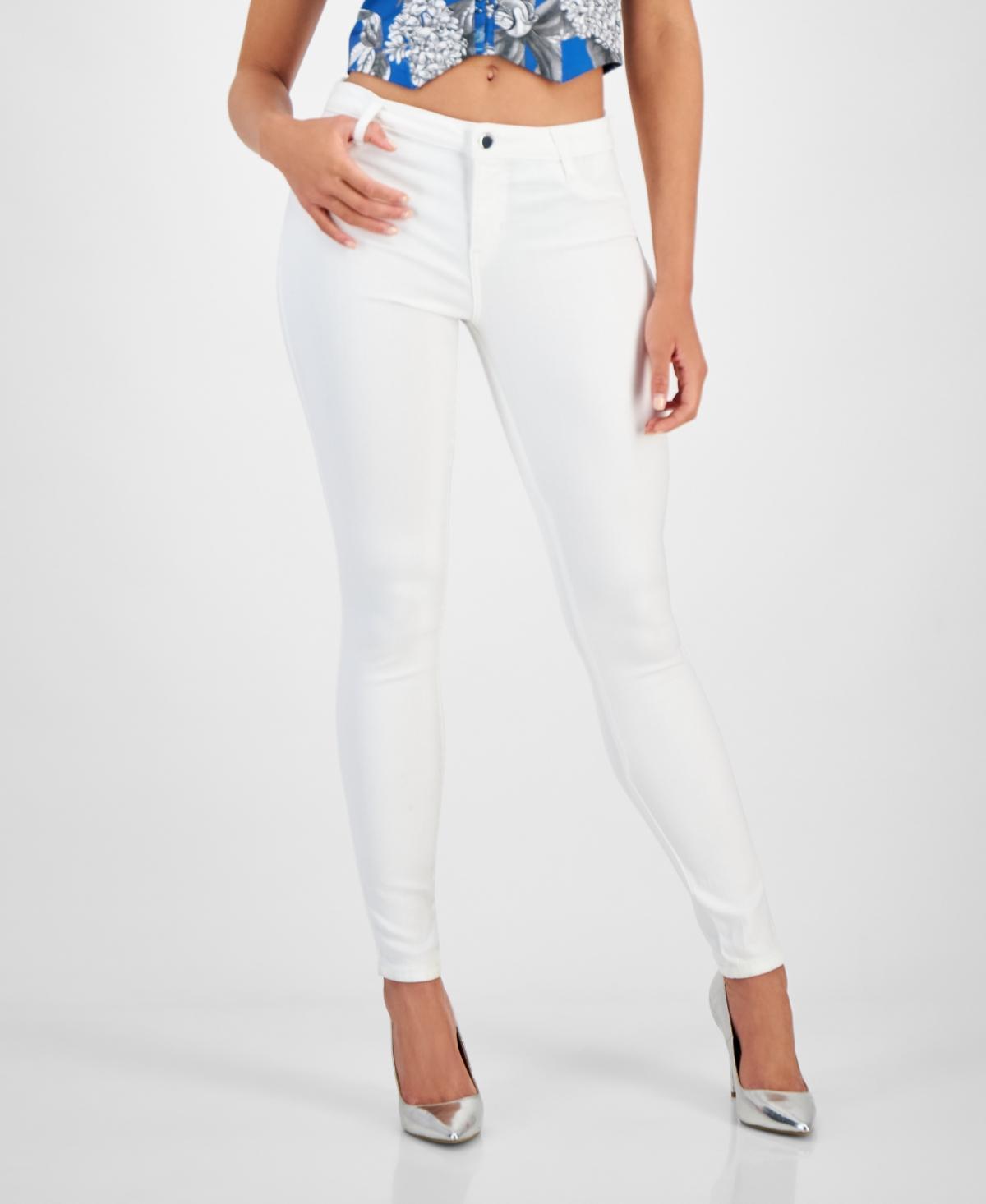 Guess Sexy Curve Mid Rise Skinny Jeans Product Image