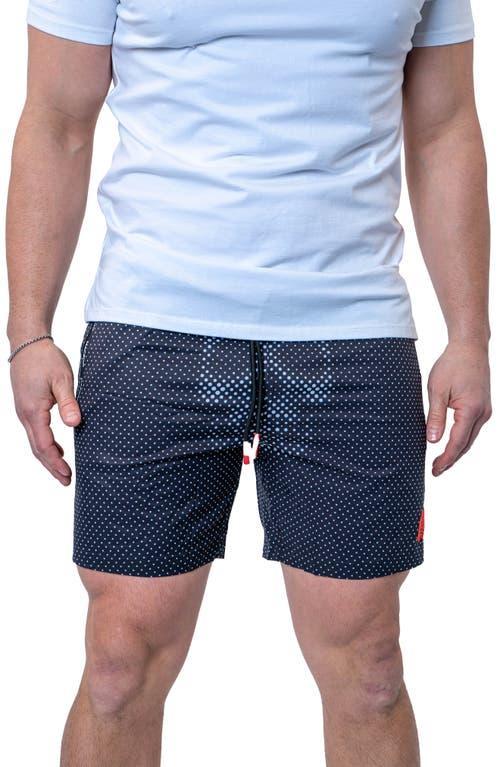 Maceoo Lion Funkyskull Black Swim Trunks Product Image