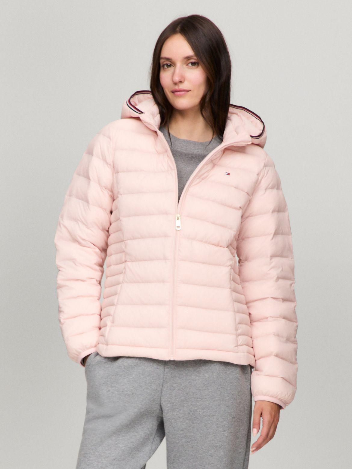 Tommy Hilfiger Women's Lightweight Hooded Puffer Jacket Product Image