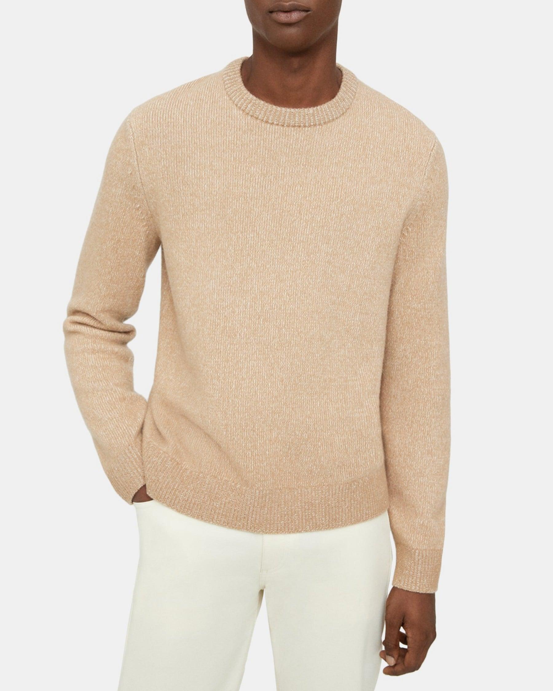 Crewneck Sweater in Wool-Cashmere Product Image