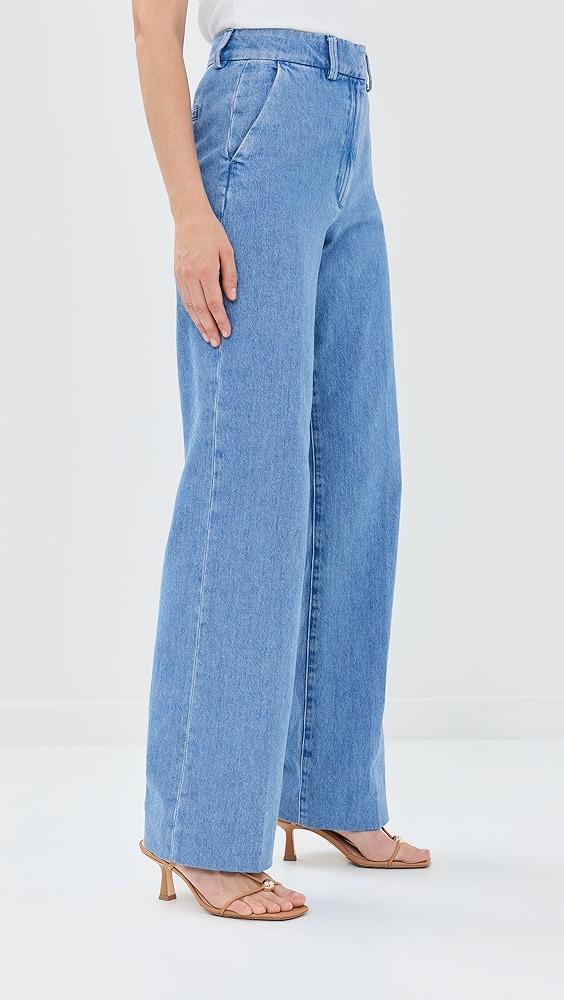 Favorite Daughter The Fiona Denim Trousers | Shopbop Product Image