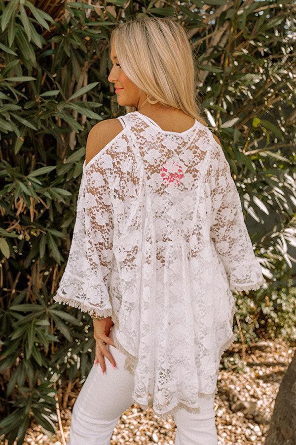 Boho Kisses Lace Top Product Image