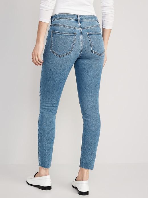 Mid-Rise Rockstar Super-Skinny Jeans Product Image