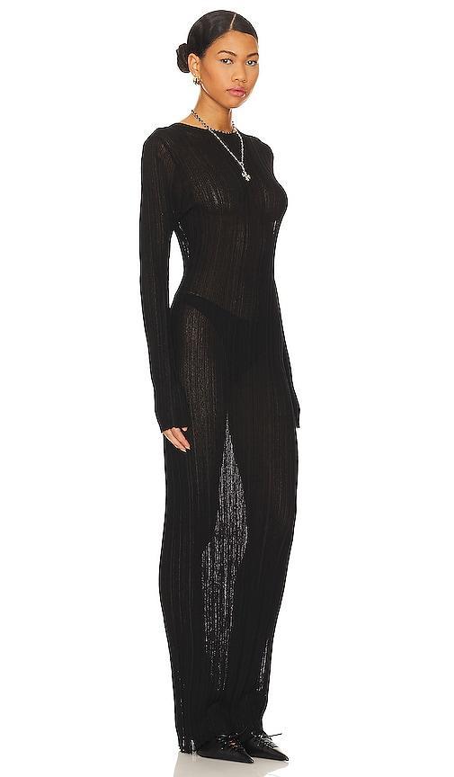 LIONESS Prophecy Maxi Dress in Black. Product Image