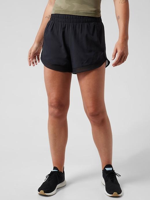 Mesh Racer Run High Rise 3 Short Product Image