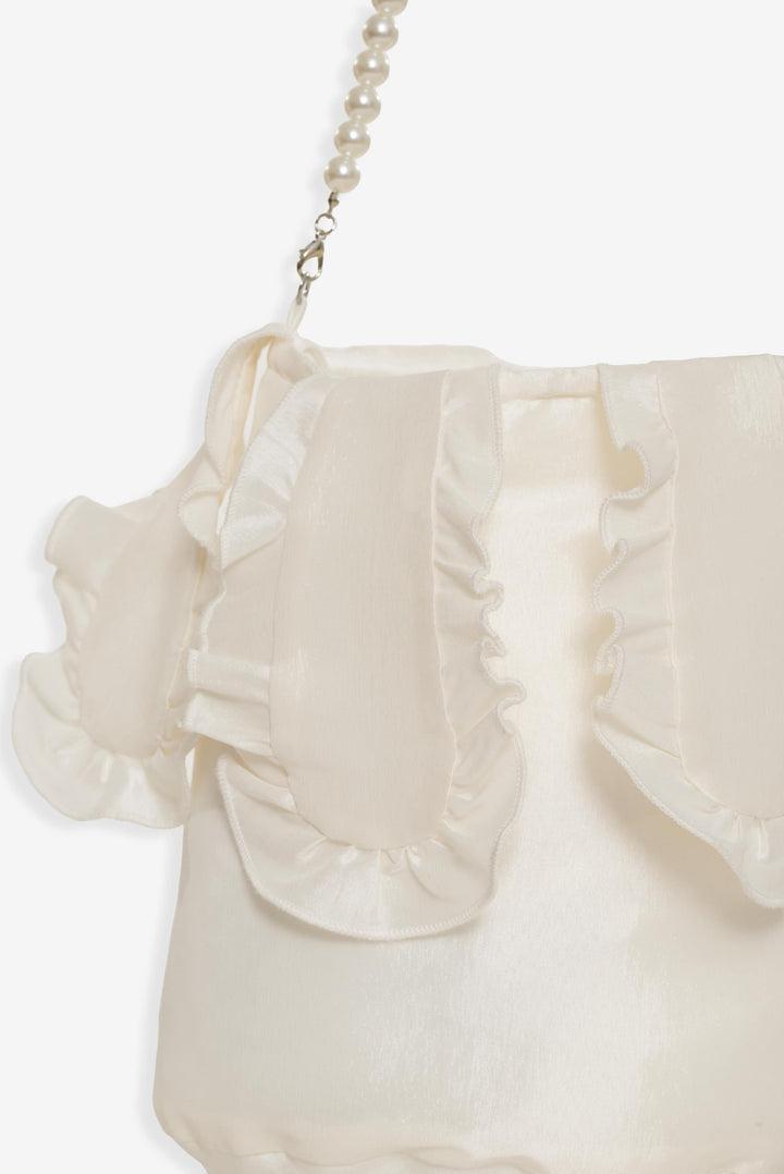 Cleopatra Bridal Pouch Purse — Ivory Product Image