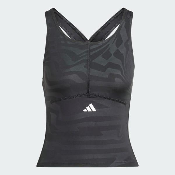 Techfit Printed Crop Training Tank Top Product Image