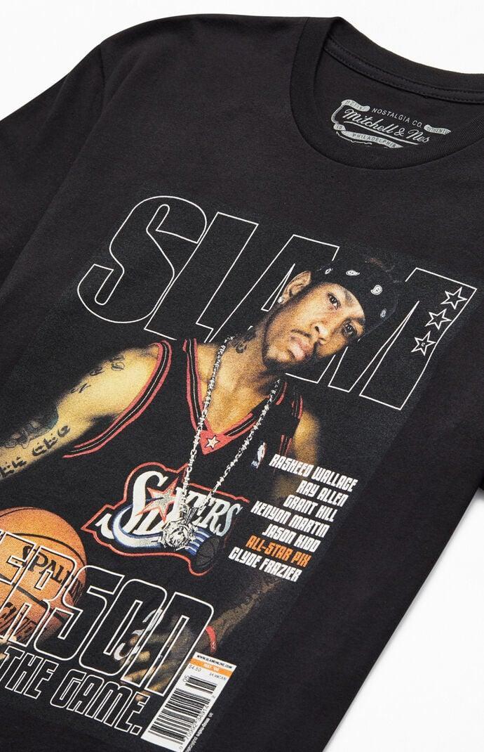 Mitchell & Ness Men's Allen Iverson Slam Mag T-Shirt Product Image