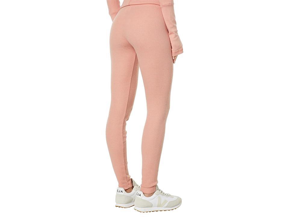 SUNDRY Thermal Leggings (Adobe) Women's Casual Pants Product Image