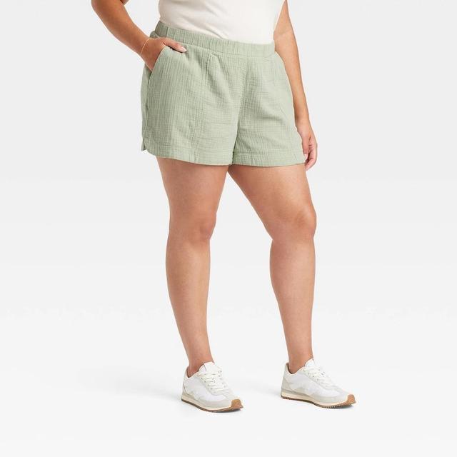 Womens High-Rise Pull-On Shorts - Universal Thread XXL Product Image