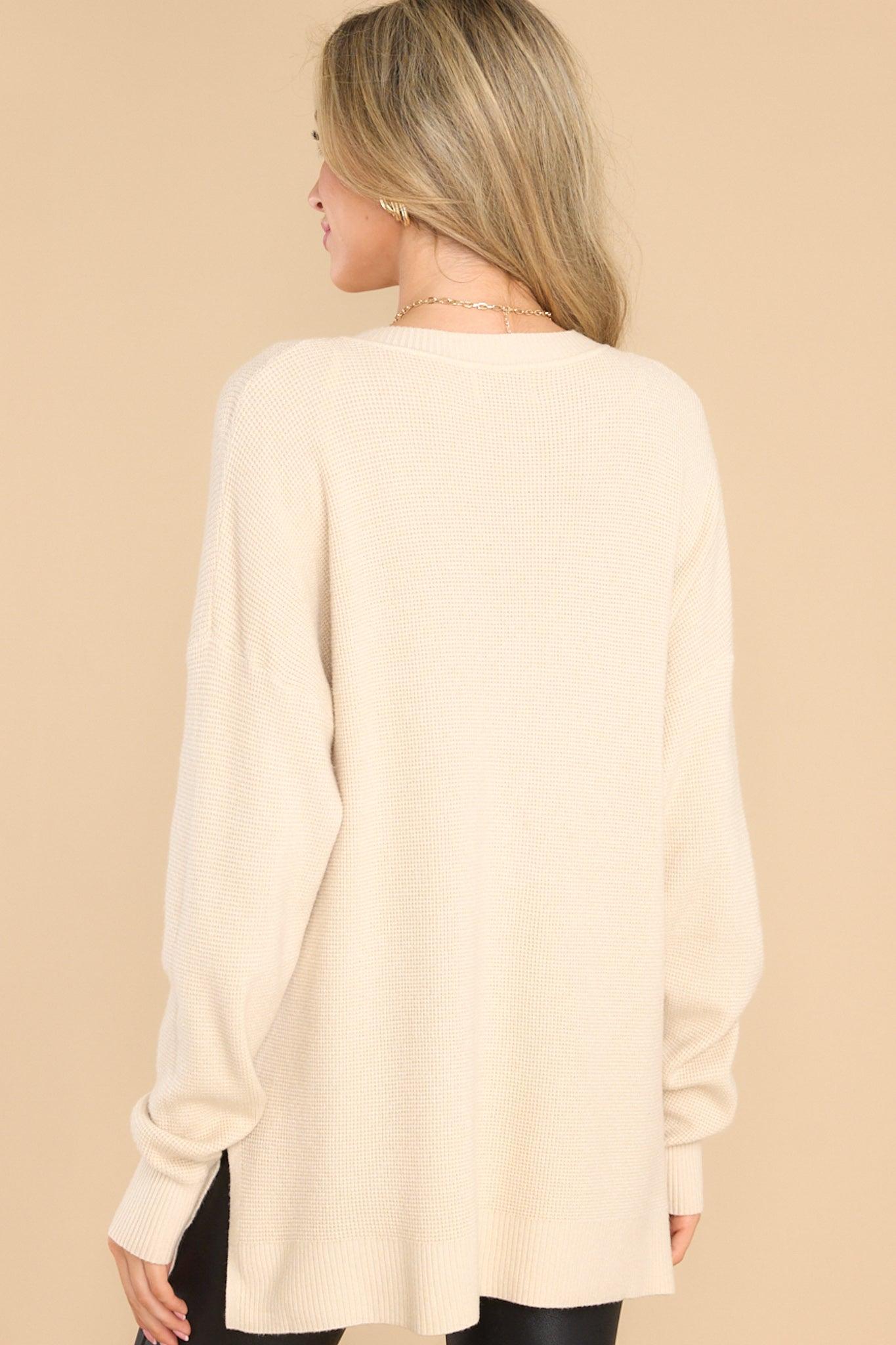 Fable Breath Of Freshness Natural Sweater White Product Image