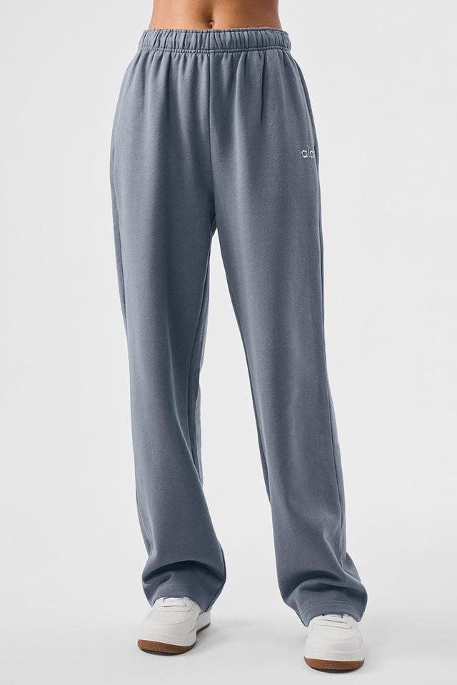 Accolade Straight Leg Sweatpant - Steel Grey Female Product Image