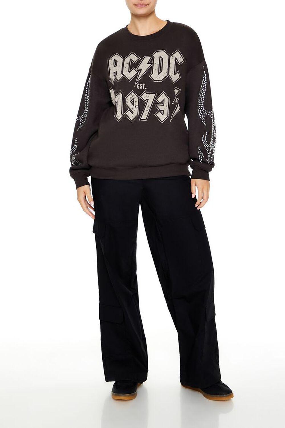 ACDC Rhinestone Pullover | Forever 21 Product Image